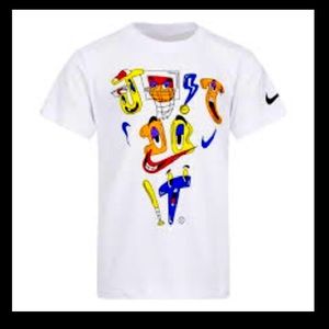 Nike Throwback Cartoon Graphic Tee